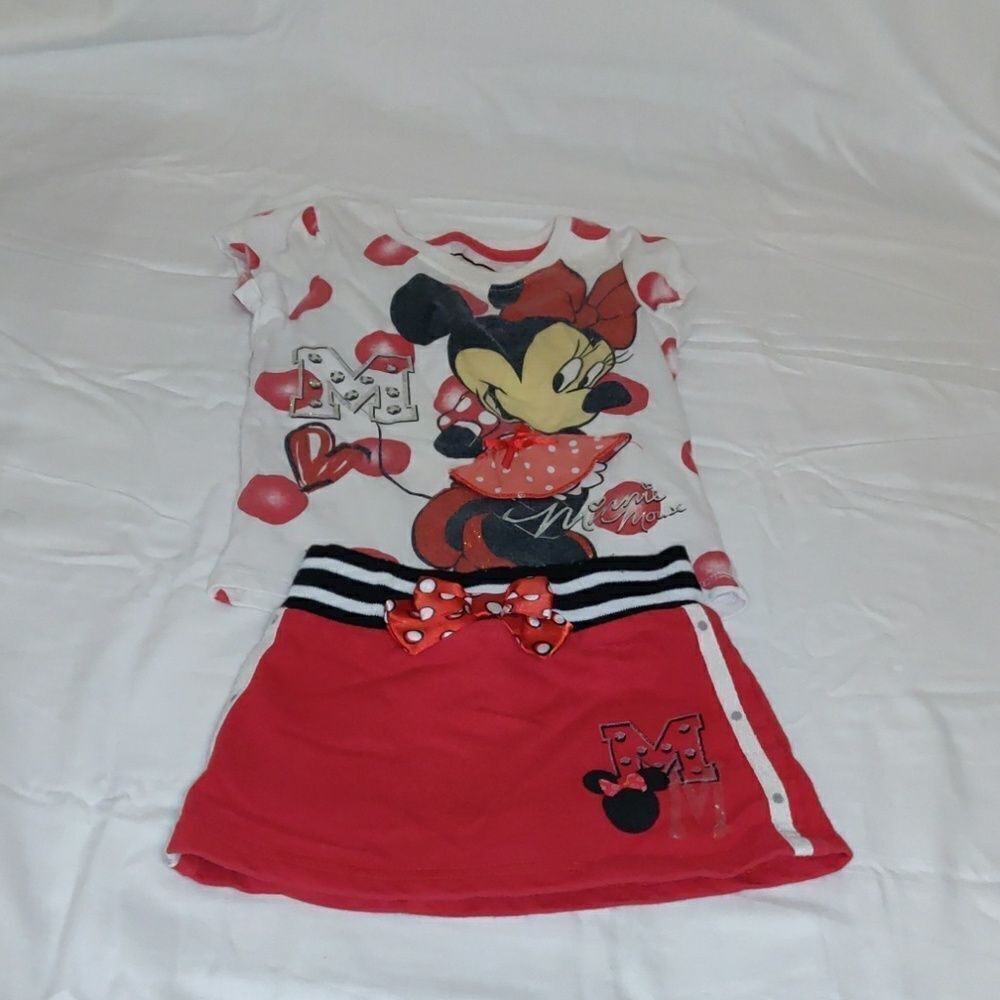 Disney‎ Minnie Mouse Skort Set